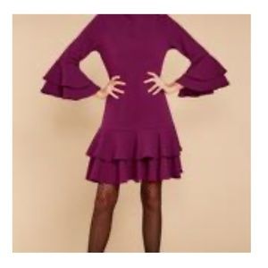 Make Them Wait Purple Dress NWT